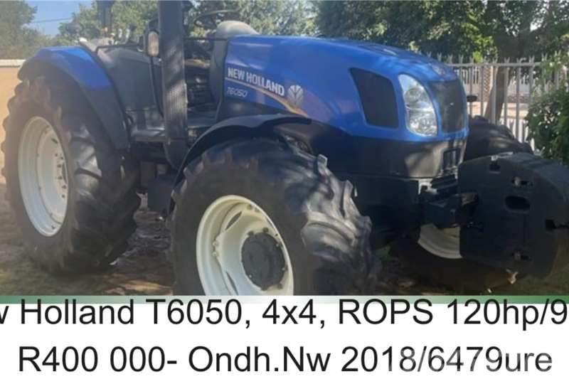 New Holland T6050 - ROPS - 120hp / 93kw Τρακτέρ
