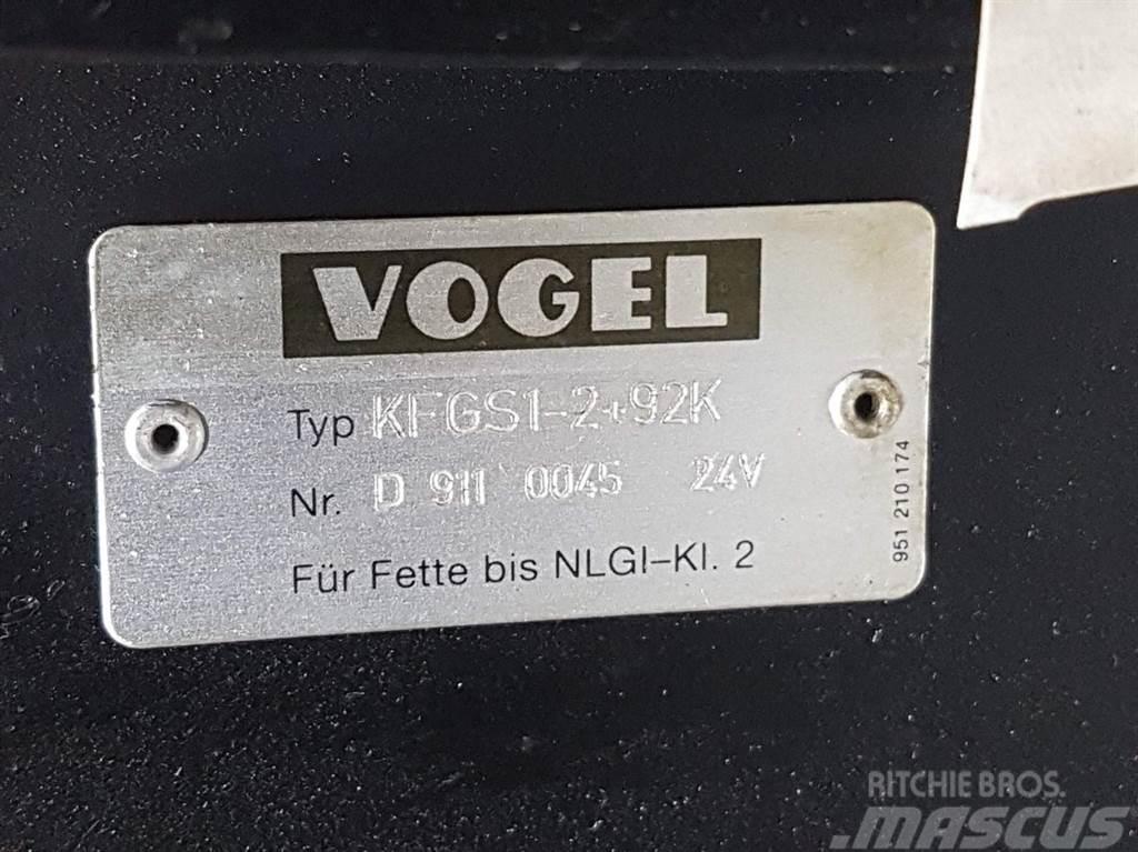 Liebherr A924-Vogel KFGS1-2+92K 24V-Lubricating system Σασί - πλαίσιο