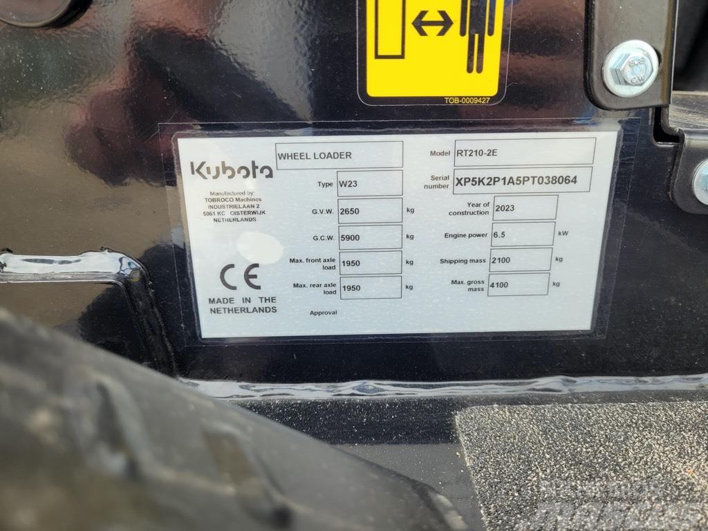 Kubota RT210-2E Φορτωτές με λάστιχα (Τροχοφόροι)
