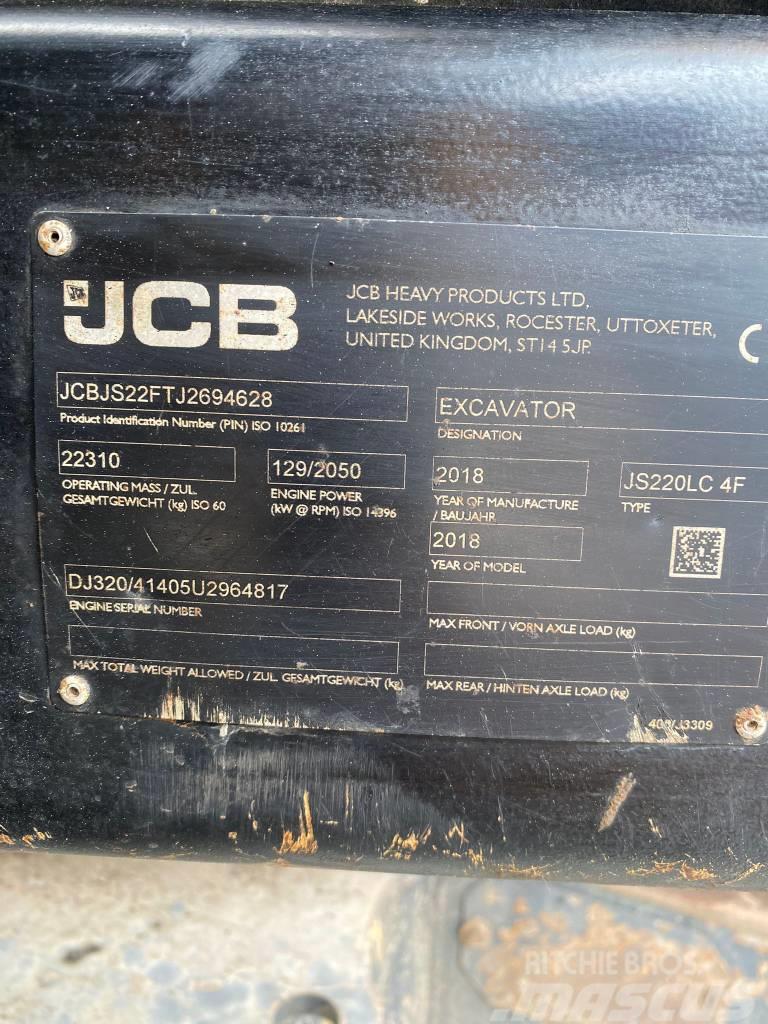 JCB JS 220 LC Εκσκαφείς με ερπύστριες