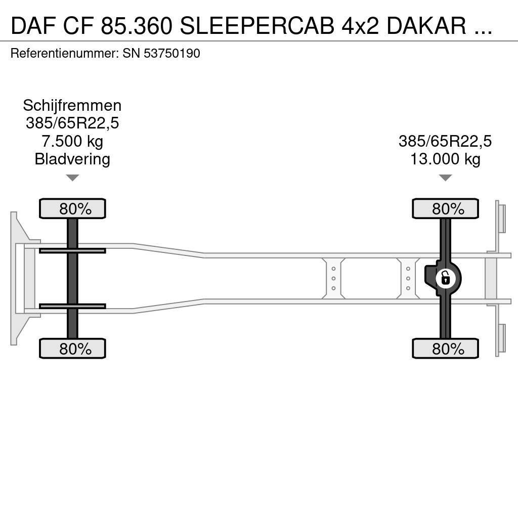 DAF CF 85.360 SLEEPERCAB 4x2 DAKAR EDUCATION TRUCK (ZF Φορτηγά Κόφα