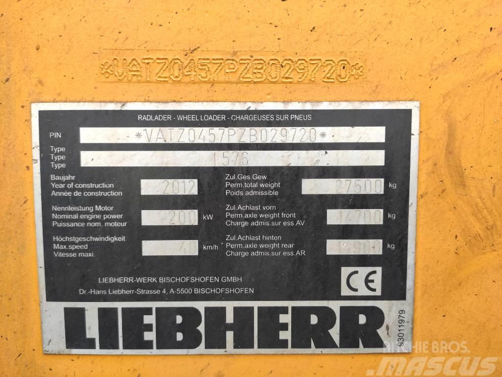 Liebherr L 576 2PLUS2 Bj 2012' Φορτωτές με λάστιχα (Τροχοφόροι)