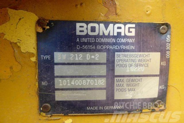 Bomag BW212D-2 Άλλοι κύλινδροι