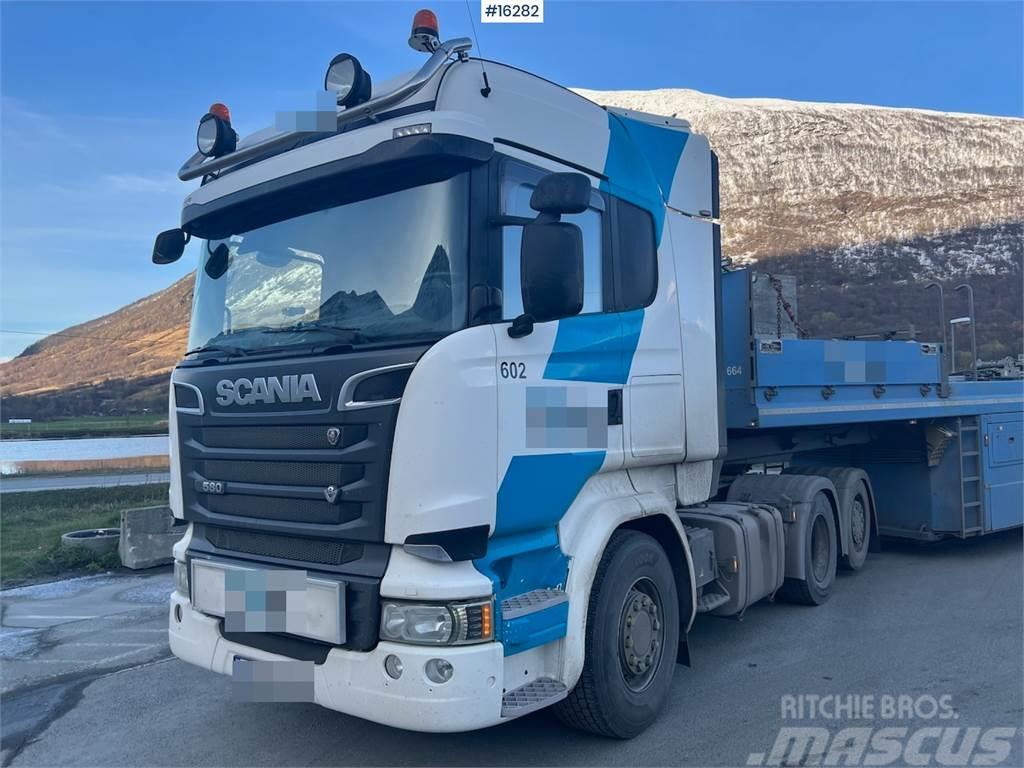 Scania R580 6x2 tractor unit w/ Euro 6 SEE VIDEO Τράκτορες