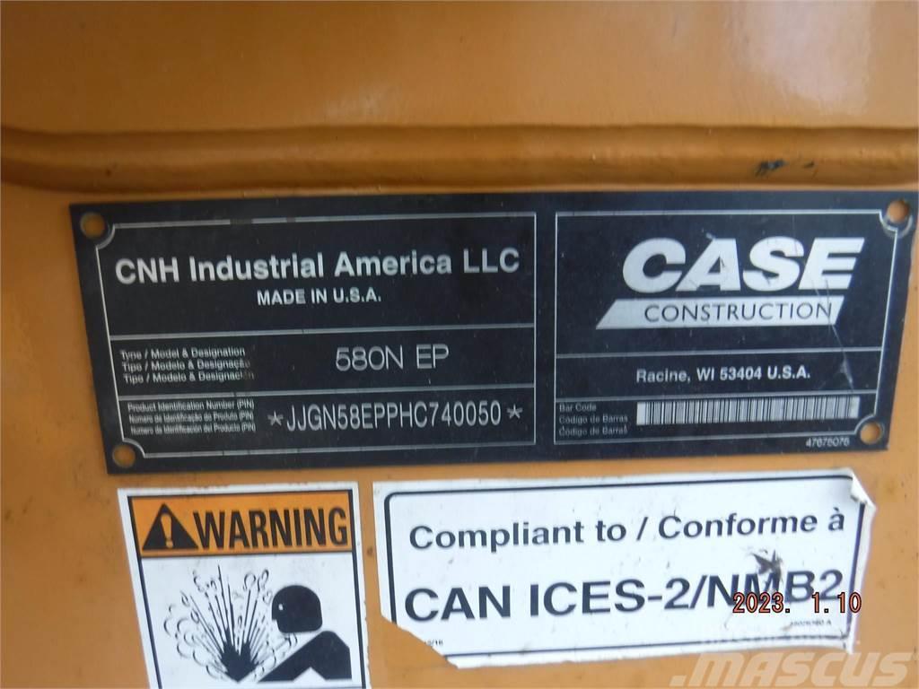 CASE 580N EP Backhoe loaders
