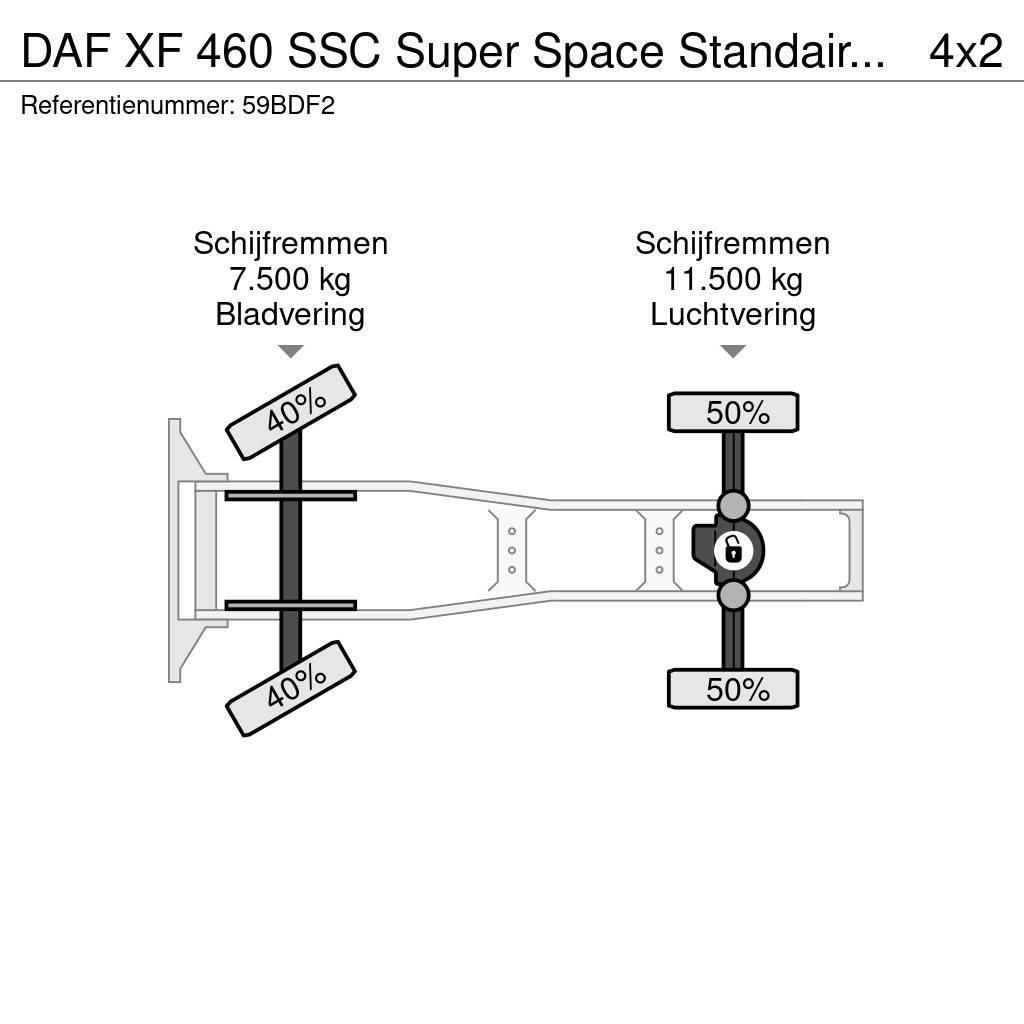 DAF XF 460 SSC Super Space Standairco NL Truck Τράκτορες