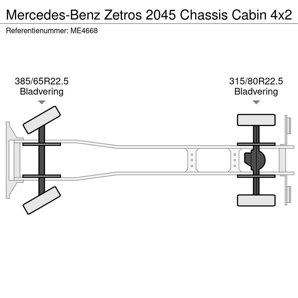 Mercedes-Benz Zetros 2045 Chassis Cabin Φορτηγά Σασί