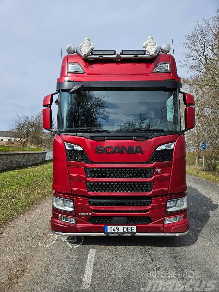 Scania R 500 Φορτηγά ξυλείας