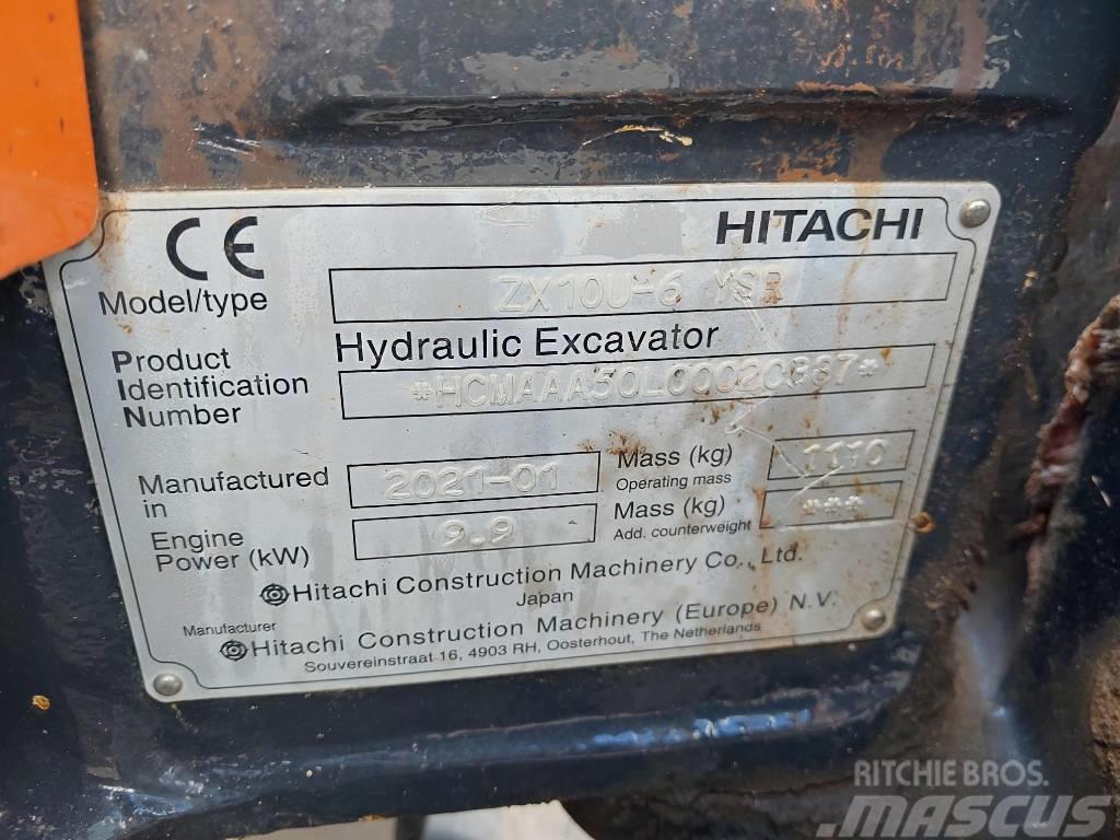 Hitachi ZX10U-6 Εκσκαφάκι (διαβολάκι) < 7t