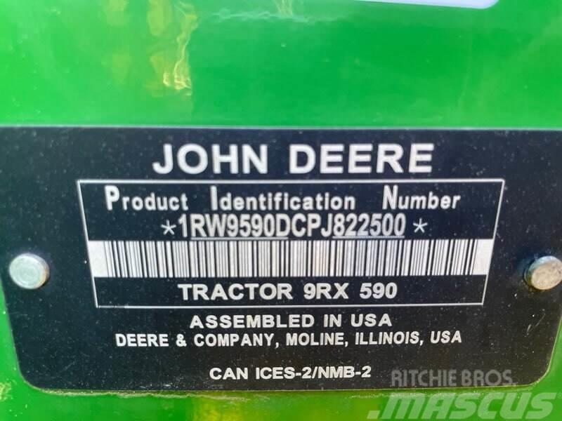John Deere 9RX 590 Τρακτέρ