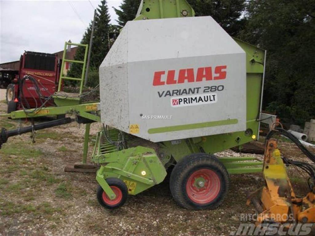 CLAAS VARIANT 280 Πρέσες κυλινδρικών δεμάτων