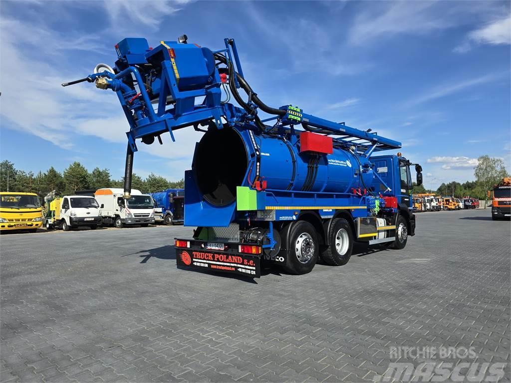 Iveco WUKO MULLER KOMBI FOR CHANNEL CLEANING Combi / vacuum trucks
