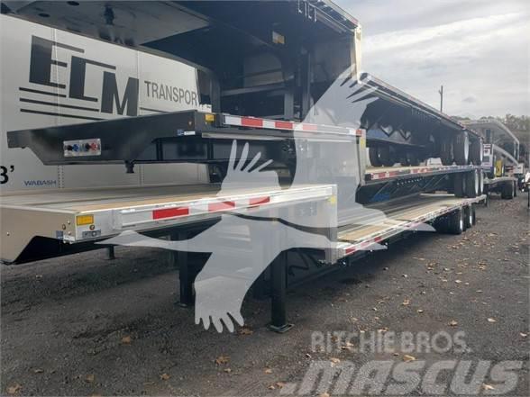Wabash STEEL DROP -CLOSED TANDEM, HD BEAM - 80,000 LBS I Low loader-semi-trailers