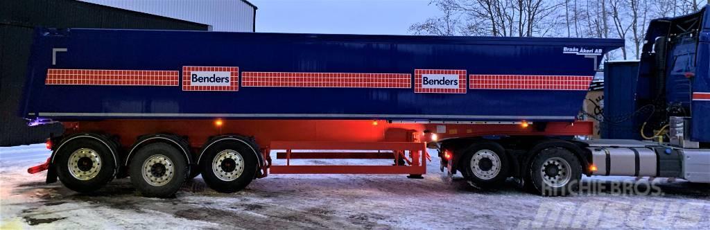 Benalu 775,000 kr TIPPTRAILER LAGLIG LAST 34/36 TON, 40 k Tipper semi-trailers