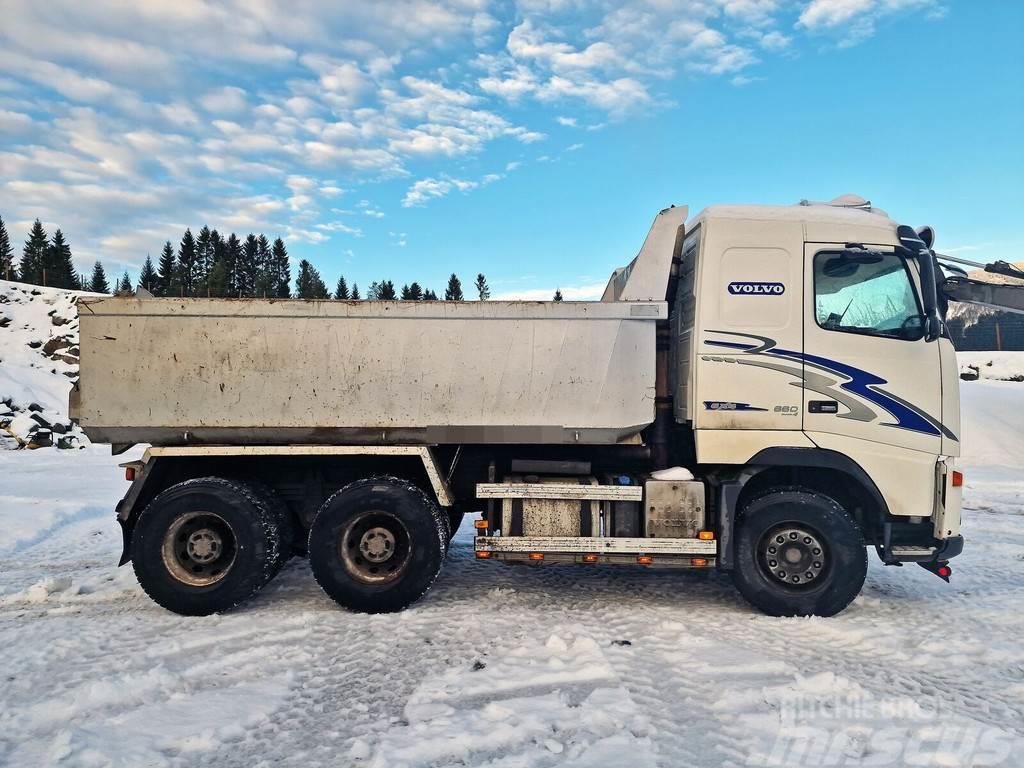 Volvo FH16 660 *6x4 *FULL STEEL *MAUR *RETARDER *VIDEO Tipper trucks