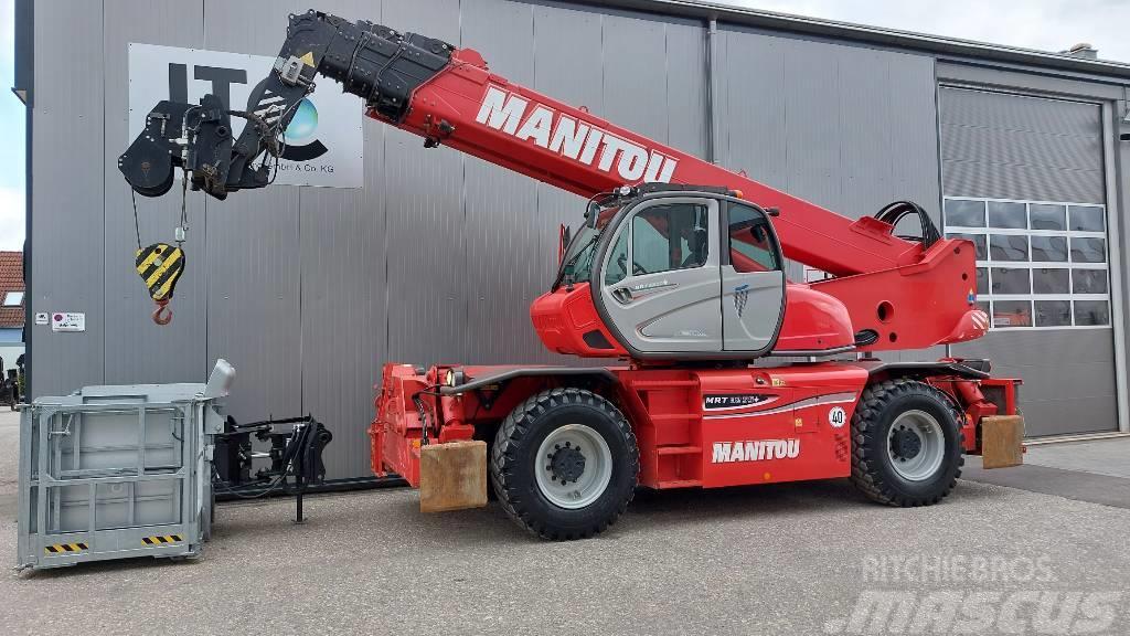 Manitou MRT 3255 / with 5to. winch and man basket PSE4400/ Telescopic handlers