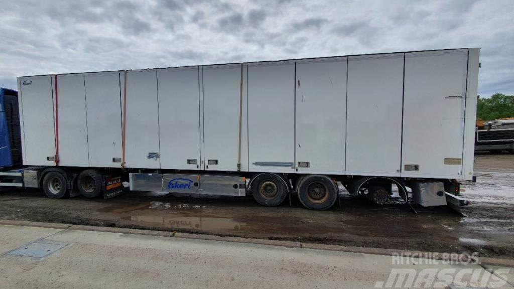 Ekeri T3-G + SIDE OPENING SEMI-TRAILER FOR PARTS Chassis and suspension