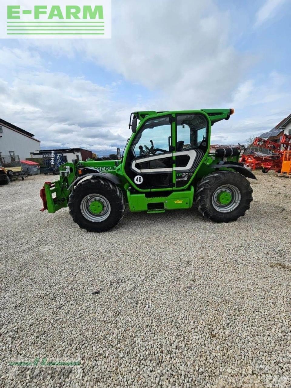 Merlo tf 50.8 tcs-156 cvtronic Telehandlers for agriculture