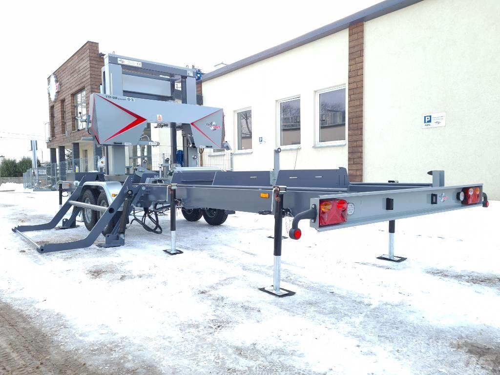 Trak-Met Trak Taśmowy z hydrauliką mobilny TTP-600 PREMIUM Sawmills