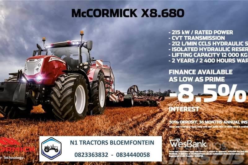 McCormick PROMO - McCormick X8.680 (215kW) Tractors
