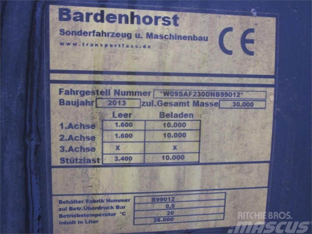 Bardenhorst 25000, 25 cbm, Tanksattelauflieger, Zu Slurry tankers