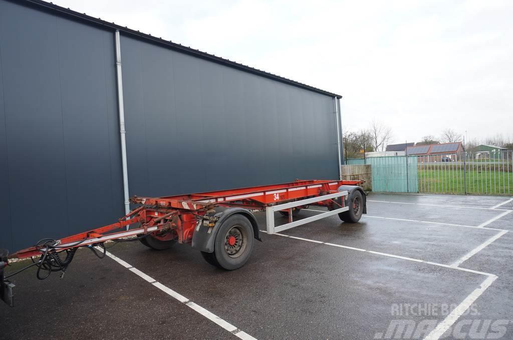 GS Meppel 2 AXLE 20FT CONTAINER TRANSPORT TRAILER Containerframe trailers