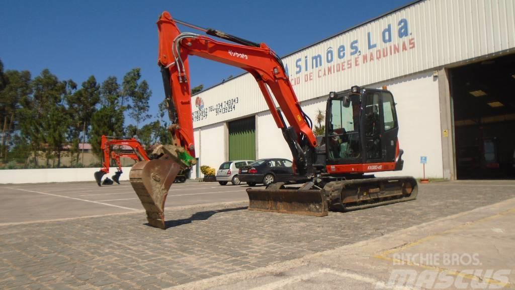 Kubota KX 080-4 Midi excavators  7t - 12t