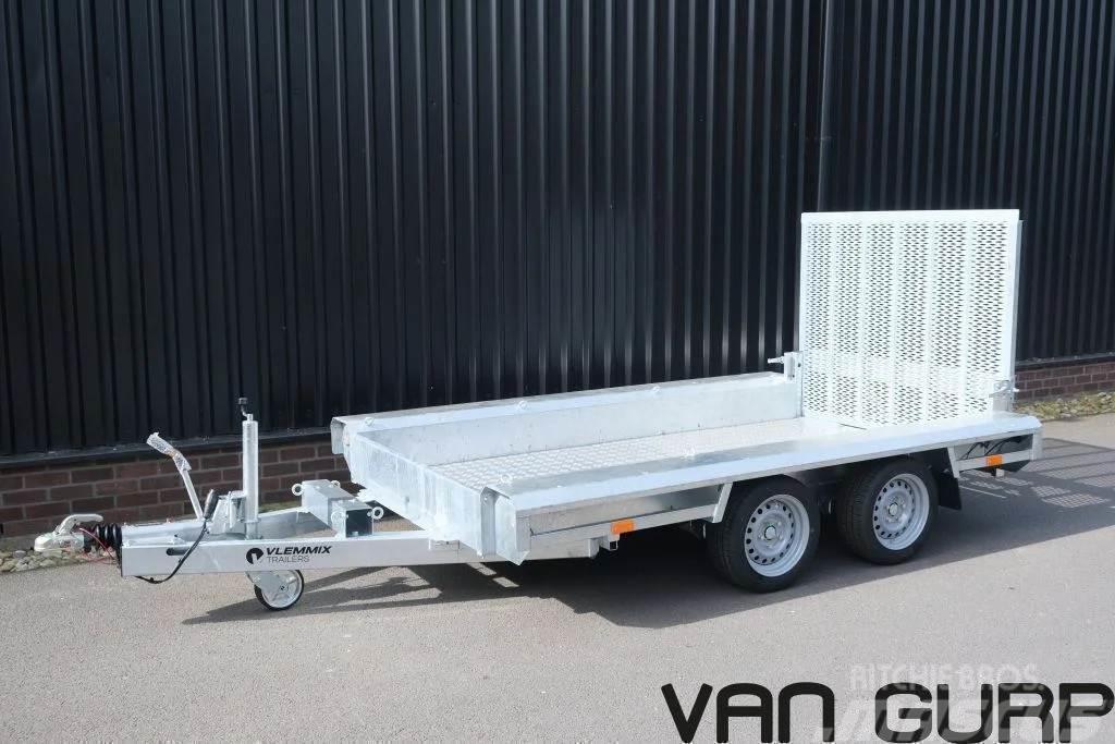  Vlemmix Machinetransporter 2700kg 300*150 2X AS 13 Flatbed/Dropside trailers