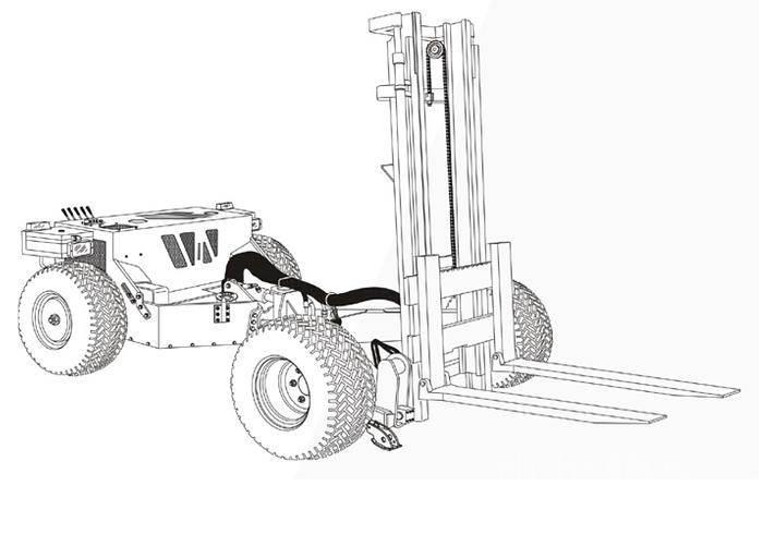 Palfinger CRAYLER BM BOX-MOUNTED FORKLIFT Forklift trucks - others