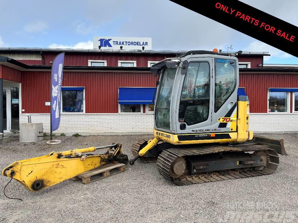 New Holland Kobelco E70B SR LC Dismantled: only spare parts Crawler excavators