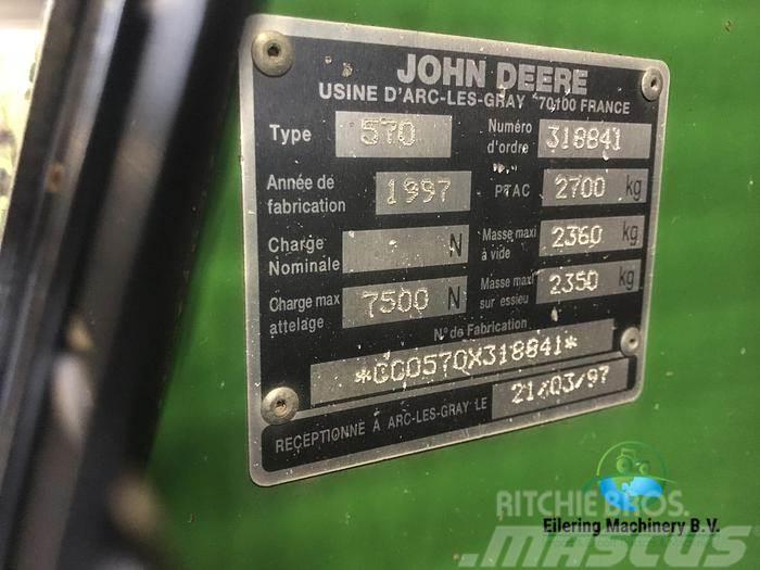 John Deere 570 Forage harvesters