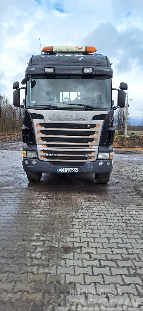 Scania R 560 Timber trucks