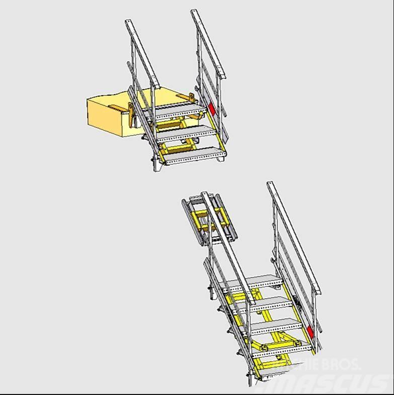  Escalier ANOXA EMAP 5 Marches Scaffolding equipment