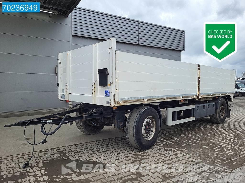 Dinkel DAP 18000 2 axles Trailer Baustoff Flatbed/Dropside trailers