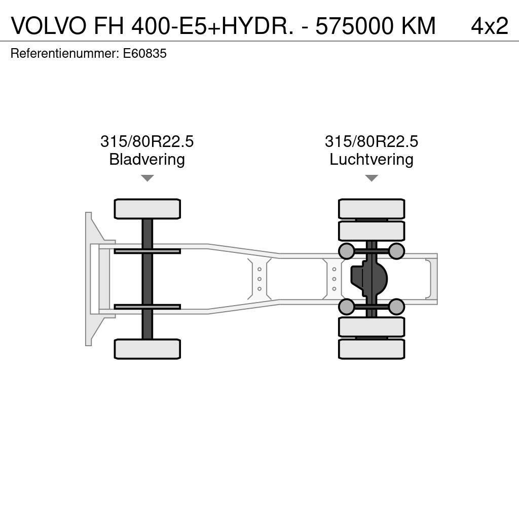 Volvo FH 400-E5+HYDR. - 575000 KM Tractor Units