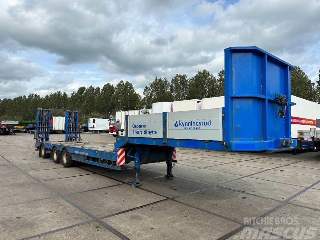 NC 3 AXEL 7,4 METER EXTENDABLE Low loader-semi-trailers