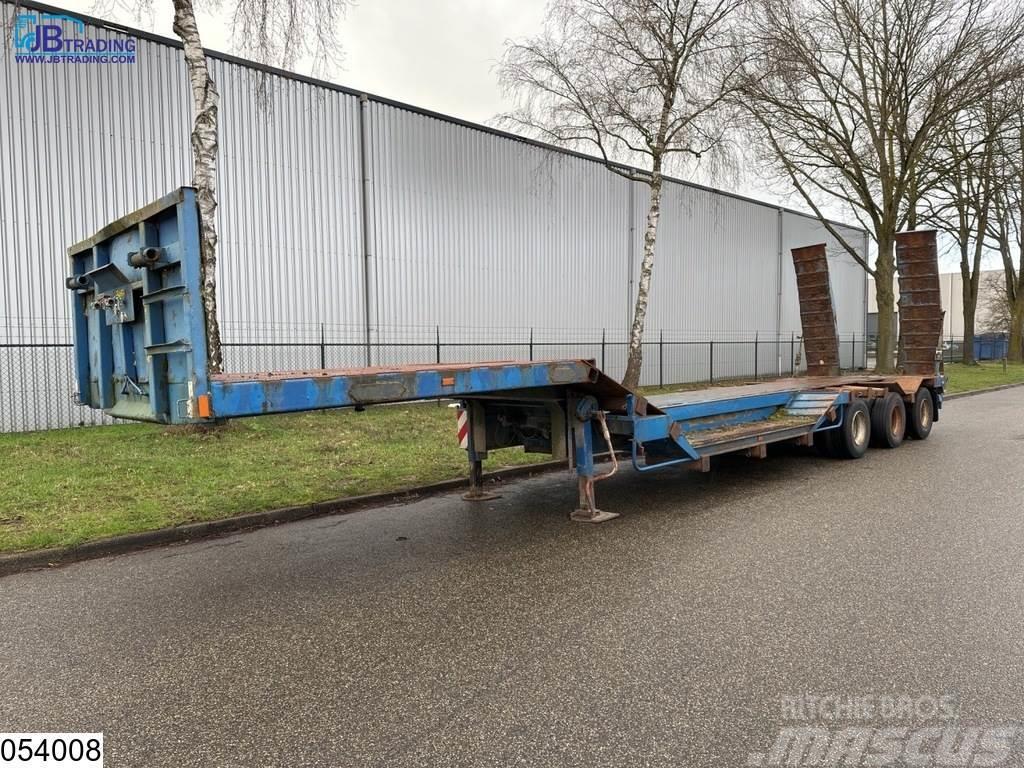 Actm Lowbed Steel Suspension, Lowbed Low loader-semi-trailers