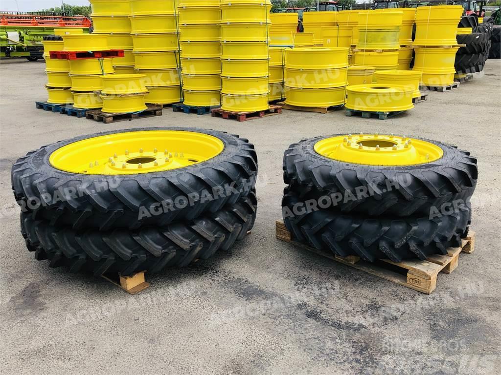  Adjustable row crop wheel set with 270/95R32 and 3 Tyres, wheels and rims