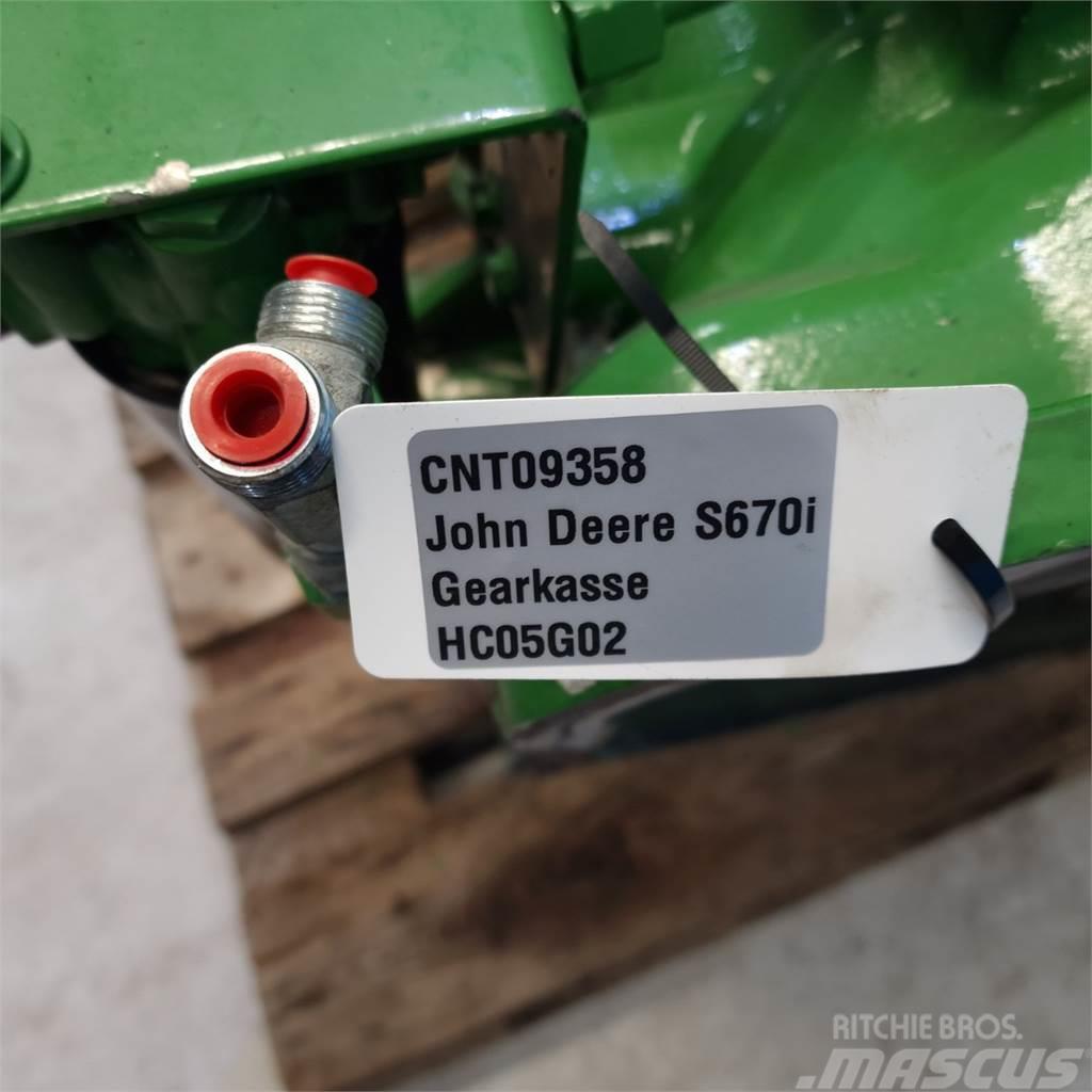 John Deere S670 Transmission