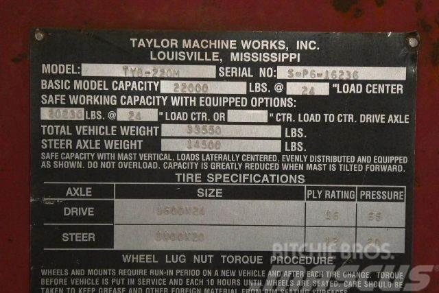 Taylor TYB220M Forklift trucks - others