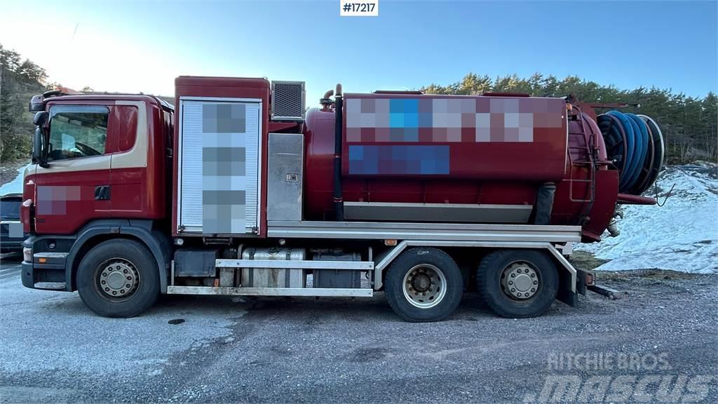 Scania R480 6x2 combi Fico suction/pump truck for sale as Tanker trucks