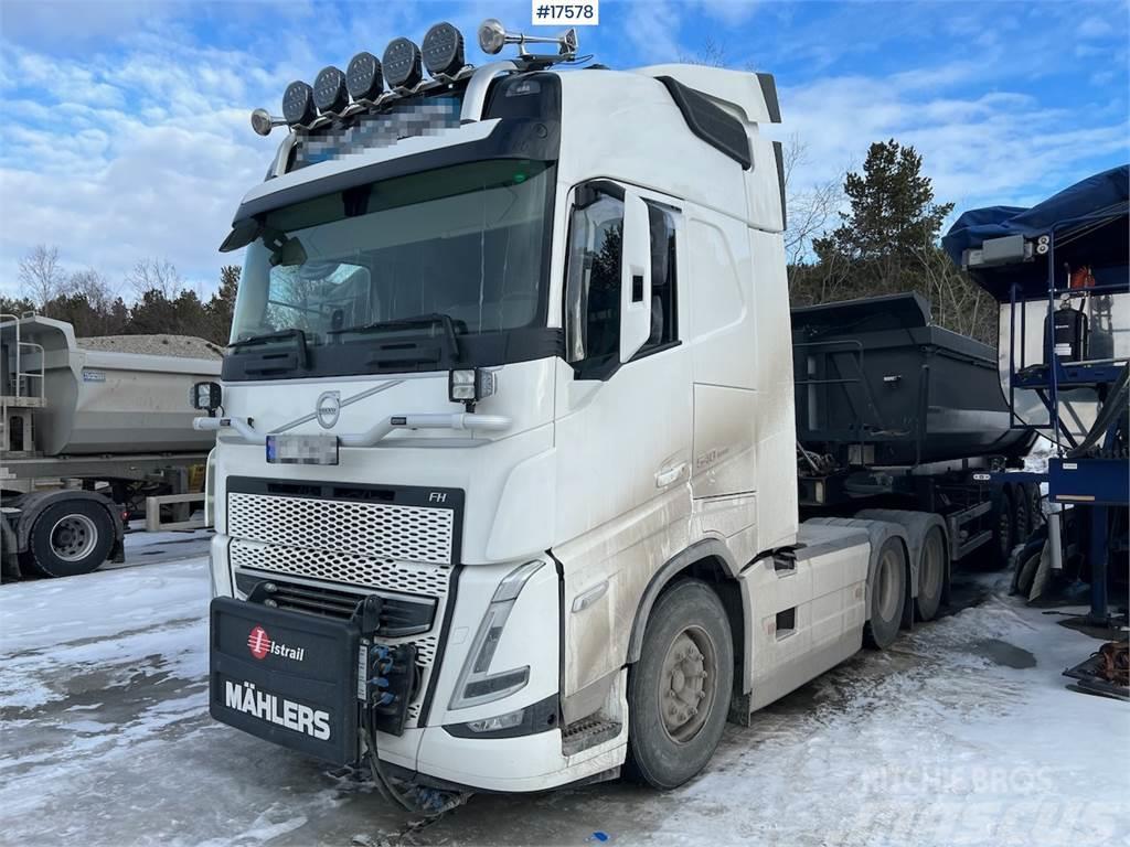 Volvo FH 540 6x4 Plow rig tractor w/ hydraulics and only Tractor Units
