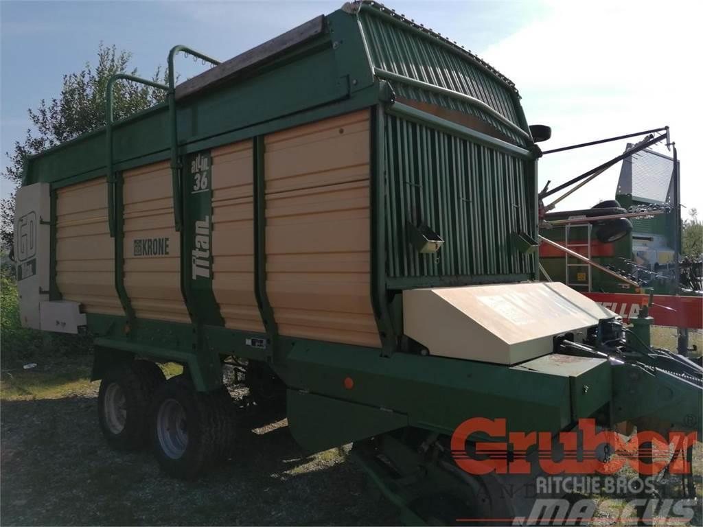 Krone GD Titan 36 all in Self loading trailers