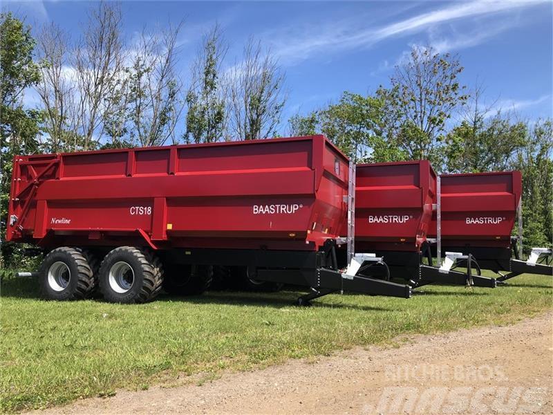 Baastrup 18t CTS - 26,5" hjul med græssider Tipper trailers