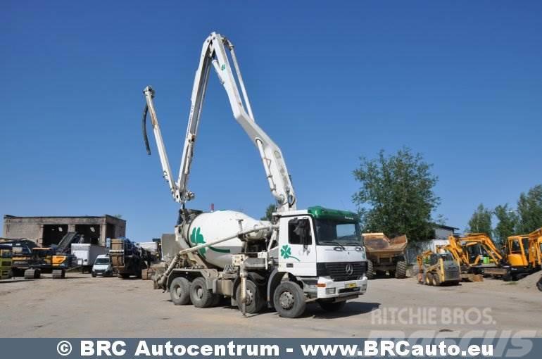 Mercedes-Benz Actros Concrete pump trucks
