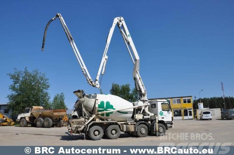 Mercedes-Benz Actros Concrete pump trucks