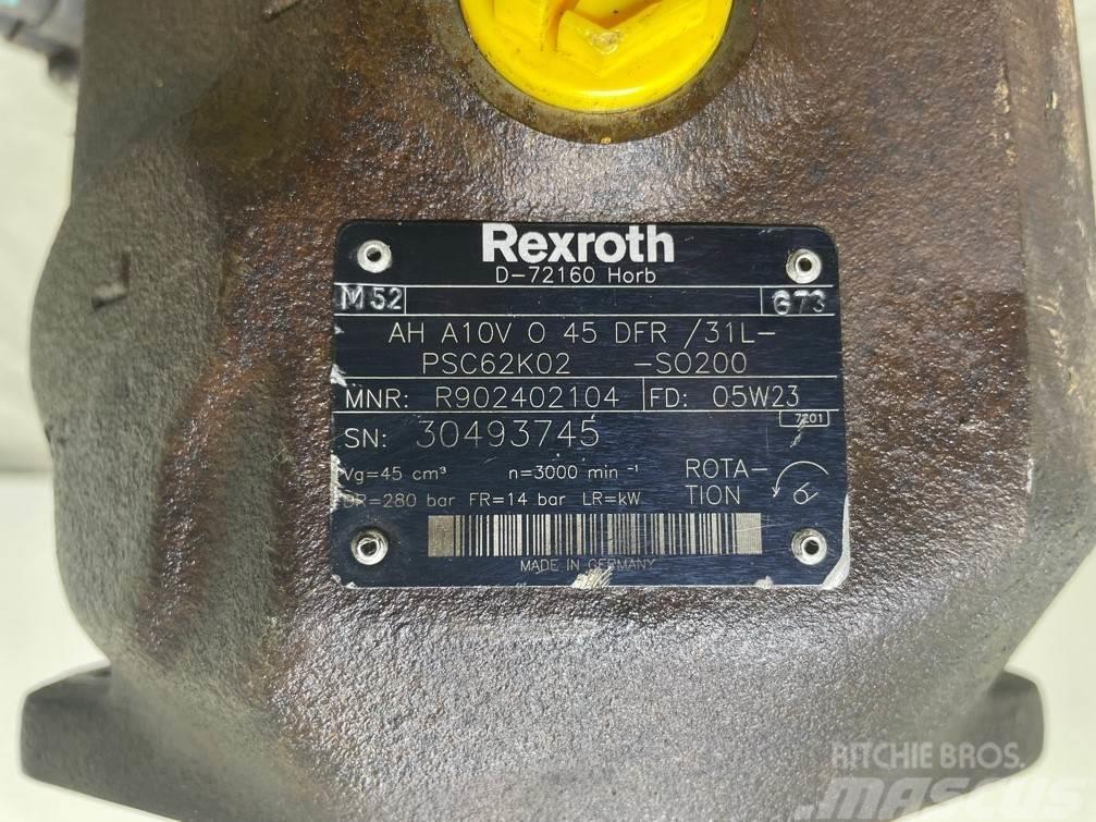 Rexroth A10VO45DFR/31L-R902402104-Load sensing pump Hydraulics