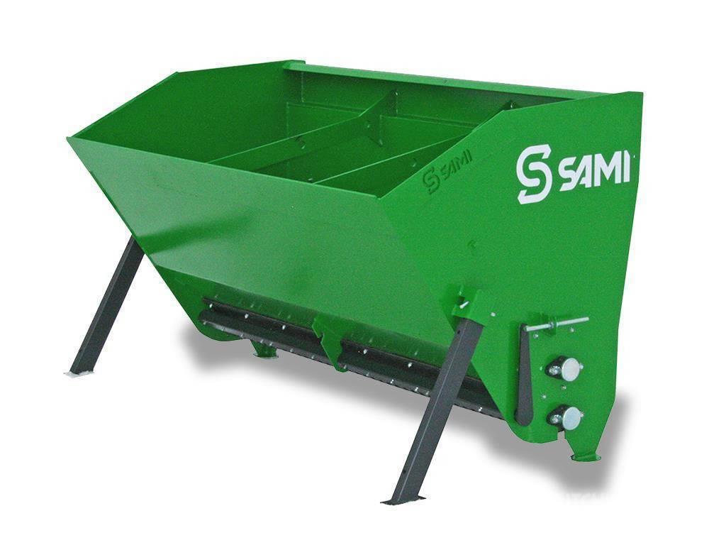 Sami lagertömmning Sandspridare olika Modeller Sand and salt spreaders