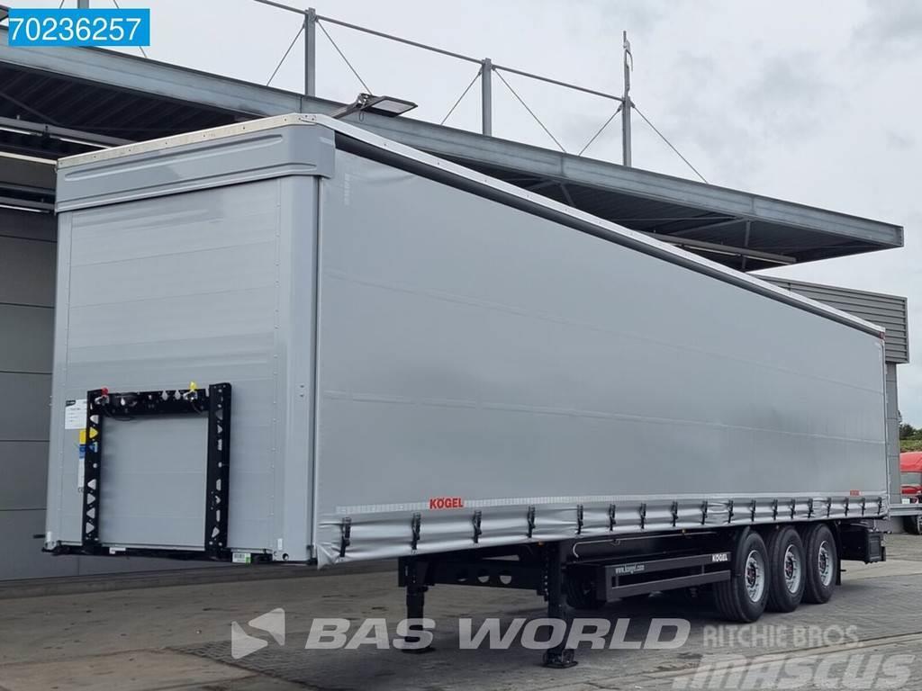 Kögel S24-1 NEW BPW / SAF Liftachse Edscha Fulda tyres Curtainsider semi-trailers