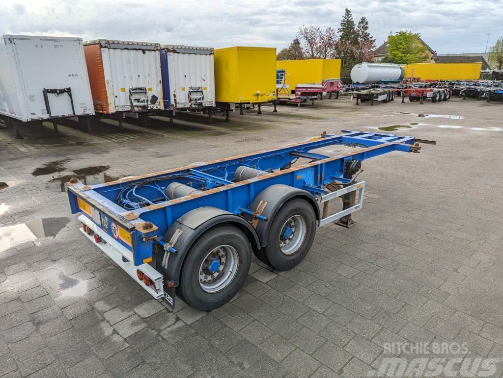 Renders ROC12.18 2-Axles ROR - DrumBrakes - 20FT Connectio Containerframe semi-trailers